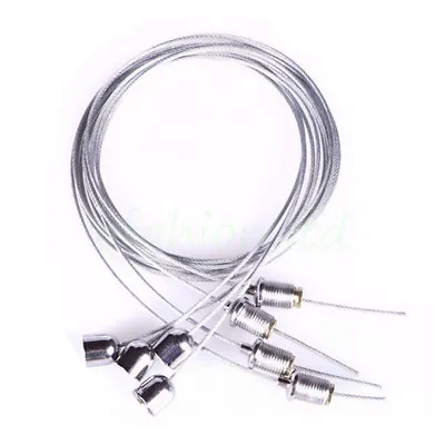£6.97 • Buy 4x LED Panel Hanging Wire Cable Suspended Kits 100cm For Ceiling Light Frame