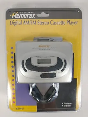 Vintage Memorex AM/FM Stereo Cassette Player MB5021 New In Original Package 1998 • $55
