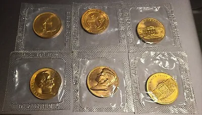 Vintage US Mint Department Of The Treasury Souvenir 6 Coin Lot MISP • $11.95