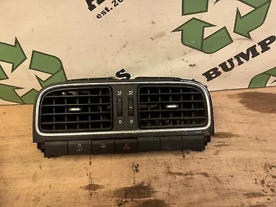 VW Polo 6R MK5 2009 - 2014 Dashboard Centre Air Vents Silver • $24.65