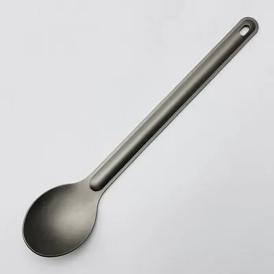 EDC Pure Titanium Spoon Spork Portable Utensils Travel Camping Cutlery • $8.98