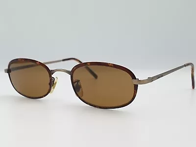 Calvin Klein Sunglasses 257s 553 Vintage Narrow Rectangular Metal Acetate Glass • $75.78