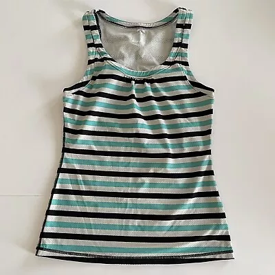 Oakley Small Striped Racerback Athletic Tank Top Women's Shirt • $6.04