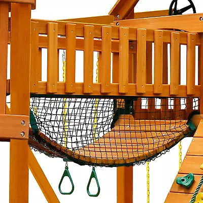 $57.58 • Buy Gorilla Playsets 06-2004 Clatter Bridge Mesh Panels Add On For Swing Set Clatter