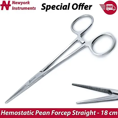 Hemostatic Pean Forceps 18 Cm Surgical Clamp For Hemostasis & Medical Procedures • $8.95