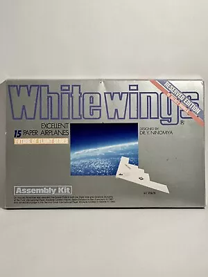 Vintage 1990 White Wings  Excellent Paper Airplanes  Reserved Edition Volume 4 • $49.70