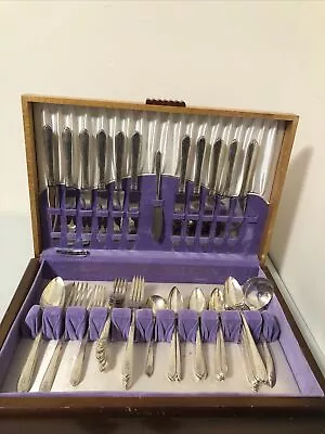 $114.99 • Buy Vintage Community Plate Silverware Flatware Lot Of 77
