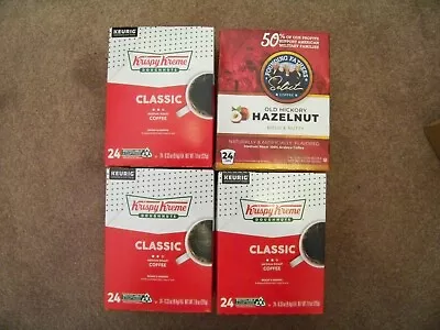 96 Ct. K-Cup Pods:  Krispy Kreme 72 Pods; Founding Fathers 24 Pods • $39.98