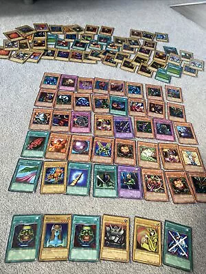 Retro YuGiOh Cards Rares/holos And Tin • £19.99