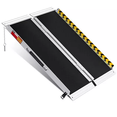 2ft 3ft 4ft AluminumFolding Wheelchair Scooter Mobility Ramp Portable 600 LB • $50