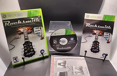 $7.30 • Buy Rocksmith Authentic Guitar Games (Microsoft Xbox 360, 2011) COMPLETE