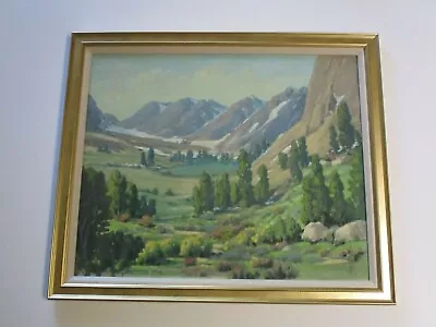 Walter Young Vintage Oil Painting California Plein Air Landscape Impressionist • $1600