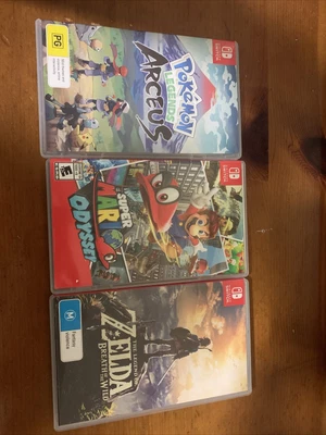 $150 • Buy Nintendo Switch Games Bundle