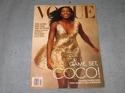 Vogue Magazine - Usa - April 2024 - Coco Gauff - Brand New • $1.99