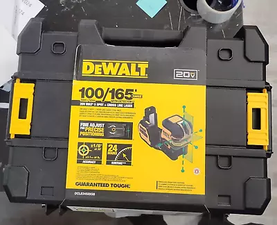 NEW DEWALT DCLE34520GB 20V MAX Cordless 5 Spot Green Line Laser • $280.99