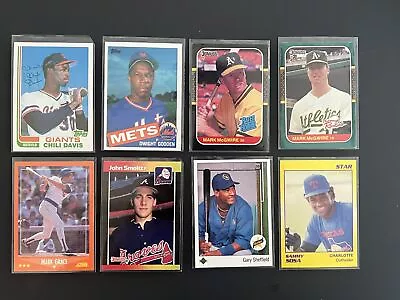 1982-90 Star Baseball ROOKIE Card Lot (21) McGwire • $8.99
