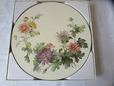 Boxed Set Six Round Pimpernel Acrylic Cork Backed Placemats ~ Chrysanthemum • $35