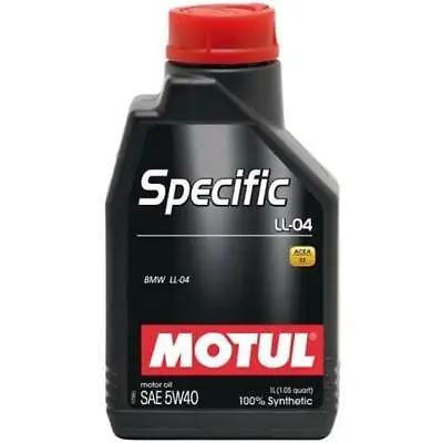 1 Lt Motul Specific 5W40 Engine Oil Synthetic BMW LL-04 100% Synthetic Acea C3 • $104.35
