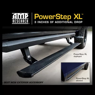 04-07 Ford F250 F350 Crew Cab AMP Power Step XL Folding Side Steps Running Board • $2299.99
