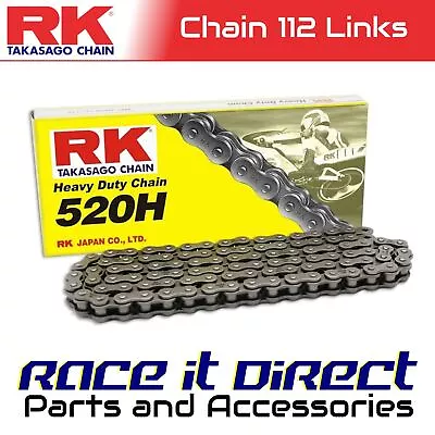 RK Chain For KAWASAKI Z 750 S 2005-2006 Heavy Duty 520 H Black • £34.95