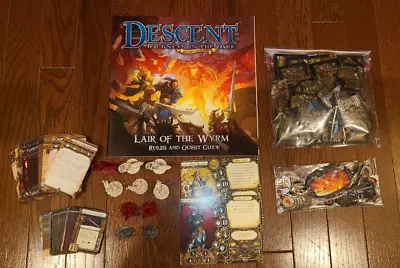 Lair Of The Wyrm Expansion For Descent: Journeys In The Dark Second 2nd Edition • $59.99