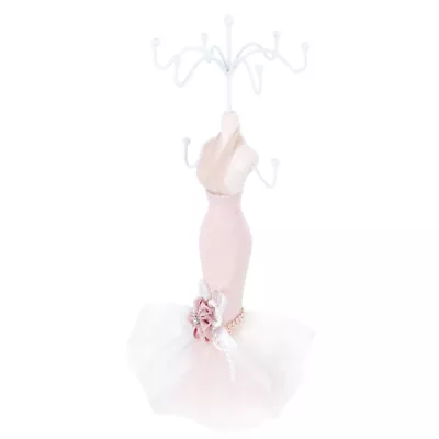  Mannequin Jewelry Stand Ring Holder Necklace Decorative Display Accessories • £13.18