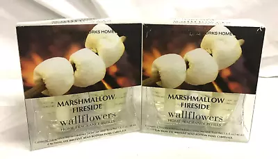 Bath & Body Works WALLFLOWER Refill Bulbs MARSHMALLOW FIRESIDE X 4 (2 Packs!)  • $27.99