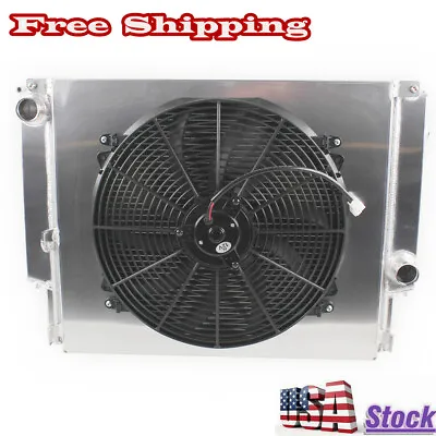 2Row Radiator&Fan For BMW E36/M3/Z3/325TD 323ti M3 328is 323i 323is 1992-1999 • $165