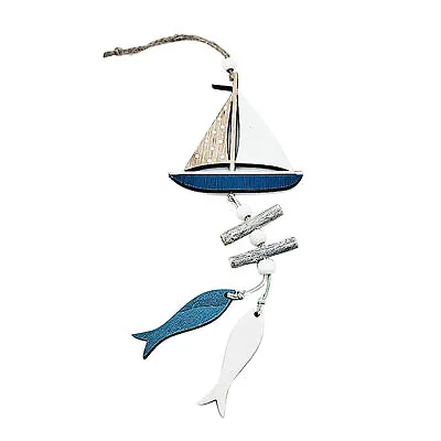 £3.82 • Buy Fish Hanging Ornament Bedroom Home Decor Accessories Wall Gift Nautical Style