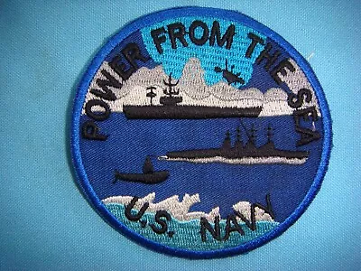 Vietnam War Patch Us Navy   Power From The Sea  • $10.98