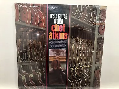 Chet Atkins It's A Guitar World 12  LP RCA Victor LSP3728 Country 1967 Shrink NM • $15.99