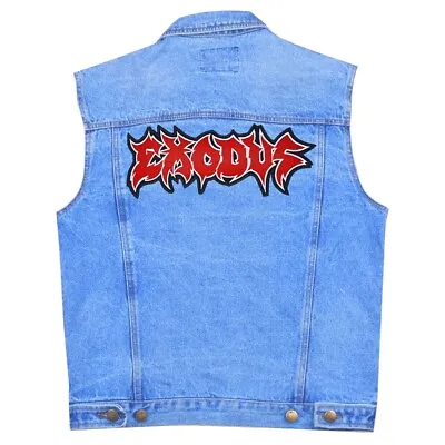 Exodus (logo)  EMBROIDERED BACK PATCH SLAYER METALLICA • $13.98