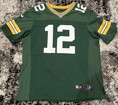 Aaron Rodgers Packers Nike Elite Green Jersey Size 48 • $180