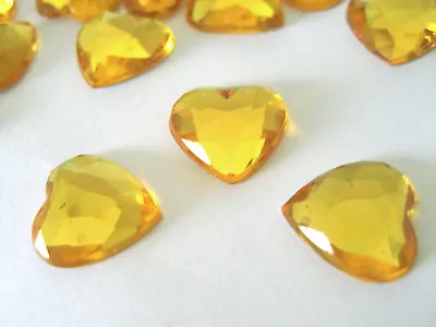£0.99 • Buy Scatter Table Confetti/Decorations/Gems/Crystals Craft 10mm Heart Shaped Wedding