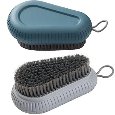 2 Pack Stiff Bristles Nail Brush Hand Finger Nail Toenail Scrubber For Mechanics • $12.99