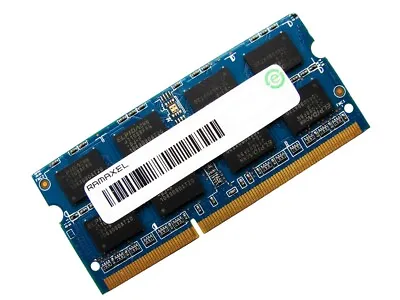 Ramaxel RMT3160ED58E9W-1600 4GB 204-Pin SODIMM 2Rx8 DDR3 Laptop Memory • £8.08