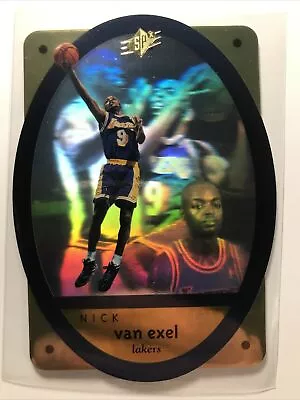 Nick Van Exel 1996-97 SPX Basketball Card #26 GOLD PARALLEL SSP LAKERS RARE!! • $2.25