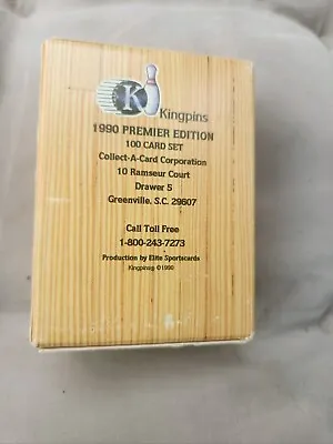 1990 PBA BOWLING Premier Edition 100 Card Set 1st Year By Kingpins • $49.56