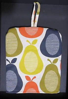 Cafetiere Cover Cosy Handmade Orla Kiely Fabric 8 Cup Pot Scribble Pear • £12