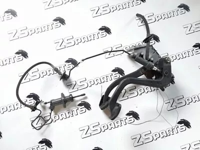 BMW E46 Manual Clutch Brake Pedal Assembly With Lines Cylinders 1163863 • $200