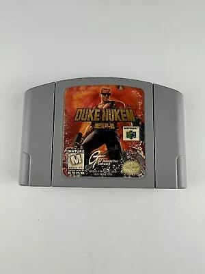 Duke Nukem 64 (Nintendo 64 N64) Authentic Working Tested Works  • $29.99