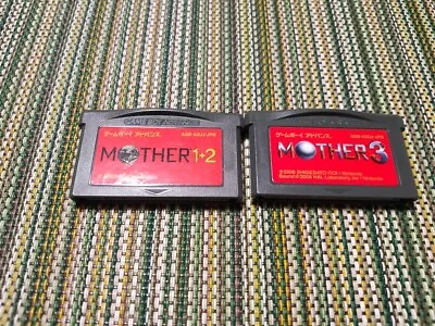 Mother1 2 Mother3/Mother 3 Mother 1 Gameboy Advance Gba Nintendo • $124.88