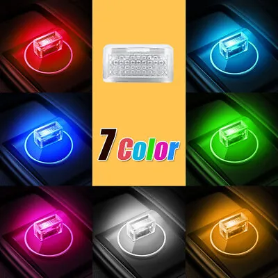 $2.70 • Buy 1x USB RGB LED Car Interior Light Neon Atmosphere Ambient Lamp Decor Accessories