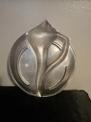 Silver Conch Shell Platter 1993 Mariposa • $50