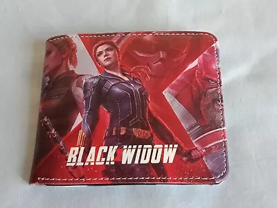 CLEARANCE PRICE Marvel Comics Black Widow Bi Fold Wallet • £3.99