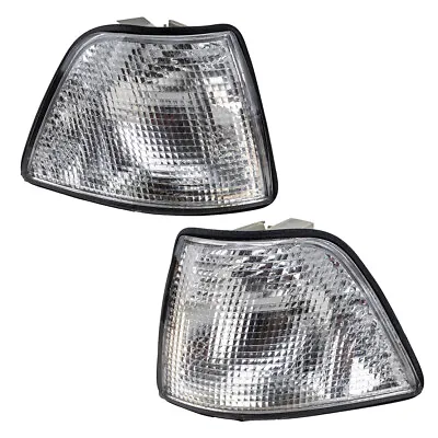 Pair Corner Light Lamp Housing Turn Signal Shell Fit For BMW E36 325i 328i M3 • $25.57
