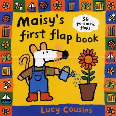 Maisy's First Flap Book By Cousins Lucy Hardback Book The Cheap Fast Free Post • £3.49