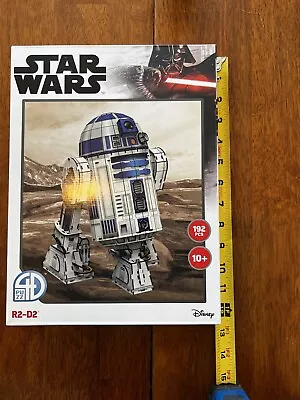 Star Wars R2-D2 Model Kit 192 Pcs Medium 3D Cardstock Disney NEW • $30