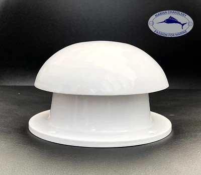 £30.99 • Buy Mushroom Vent White  Powder Coated 6  X 4  Roof Vent Marine Canal Boat Narrow
