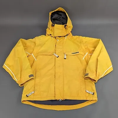 Vintage Rip Curl Ski Jacket Womens 10L Yellow Hooded Waterproof AU 10 US 6 EU 34 • $44.99